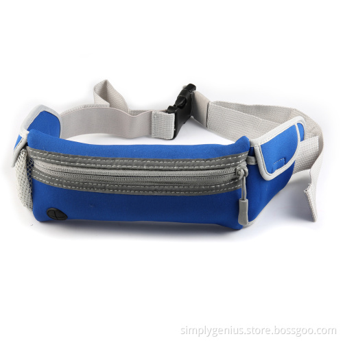 hydration neoprene running waist belt bag with hot cold pack